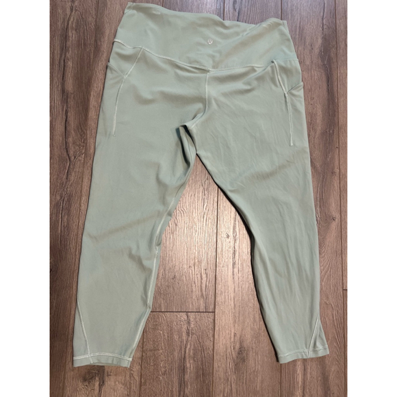 Lululemon align high-rise with pockets size 18 rosemary green style W5DSHS - Picture 1 of 9